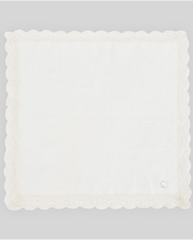Pañuelo de Bautizo 40 x 40 cm Esencial - Paz Rodríguez