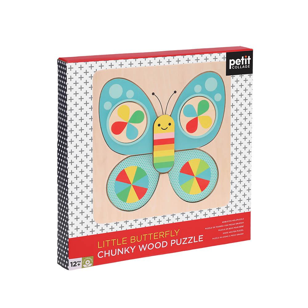 Puzzle encajes de madera MARIPOSA (PTC686)