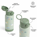 Botella térmica con pajita Playground Green - imagen 4