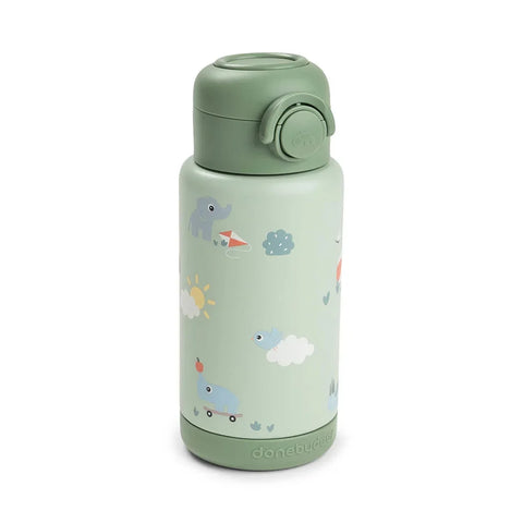 Botella térmica con pajita Playground Green - imagen 2