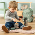 Botella térmica con pajita Tiny Trails Green