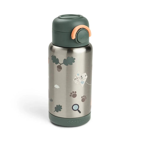 Botella térmica con pajita Tiny Trails Green - imagen 3