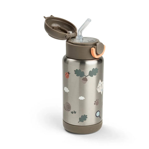 Botella térmica con pajita Tiny Trails Sand