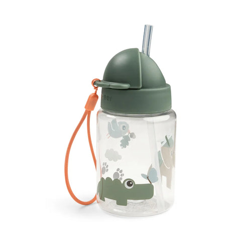 Botella con pajita Tiny Trails Done by Deer