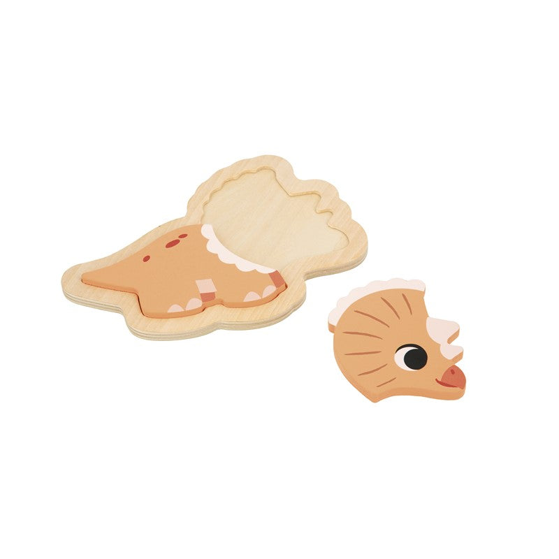 4 Puzzles evolutivos dino Janod