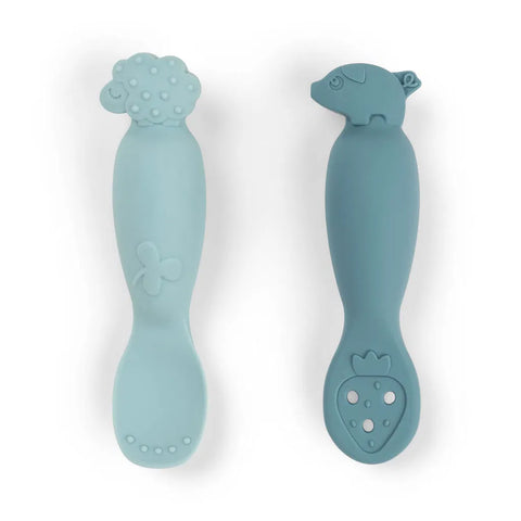 Set de 2 cucharas de aprendizaje "Tiny Farm" Done by Deer