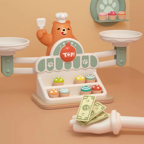 Balanza educativa Infantil Yummy Bear 123 Scale