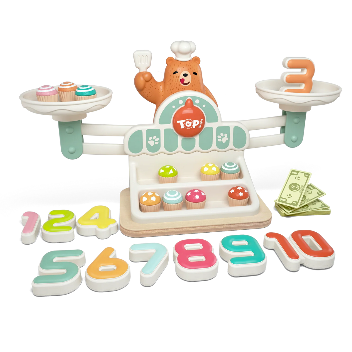 Balanza educativa Infantil Yummy Bear 123 Scale