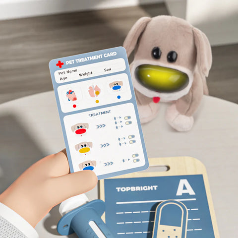 Set veterinario infantil Care Pets Dr. Dog Topbright