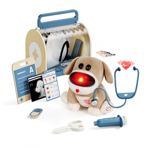 Set veterinario infantil Care Pets Dr. Dog Topbright