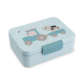 Caja de almuerzo con separador Tiny Farm Blue Done by Deer