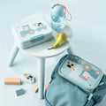 Caja de almuerzo Tiny Farm Blue - interior