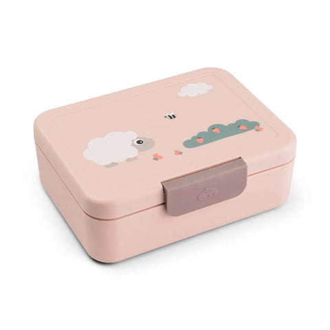 Caja de almuerzo con separador Tiny Farm Powder Done by Deer