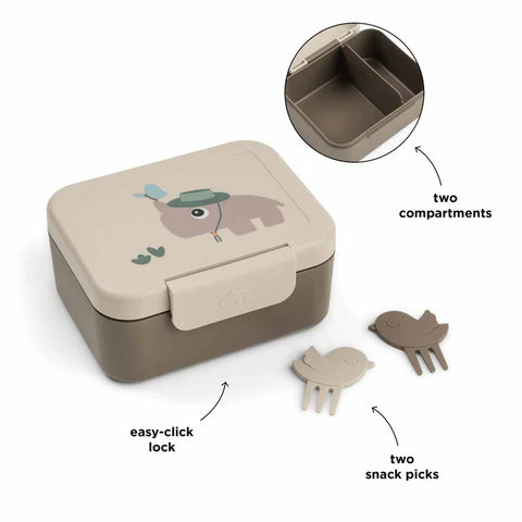 Fiambrera infantil Tiny Trails con picks Done by Deer