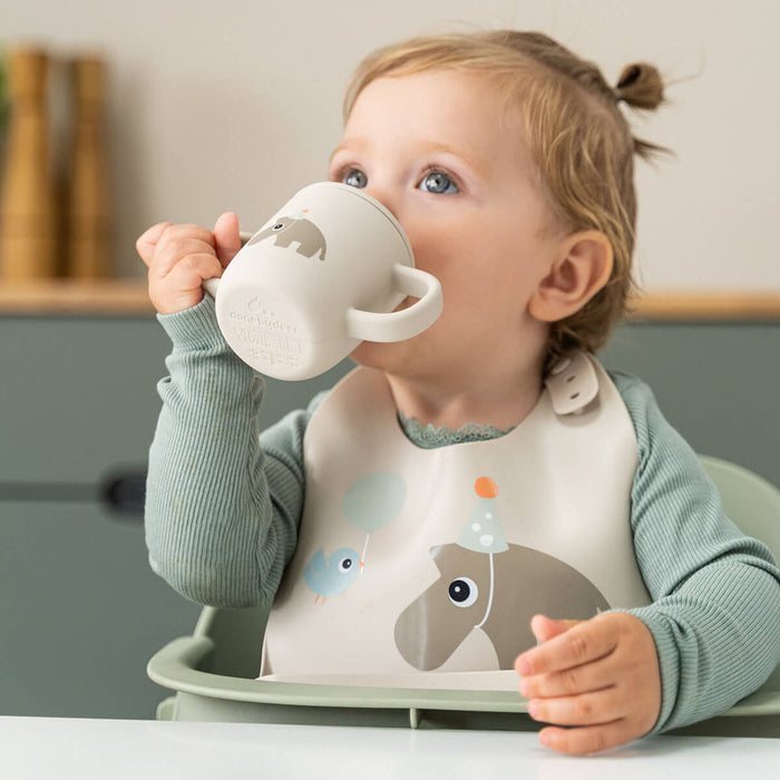 Babero de silicona "Celebration" Done by Deer