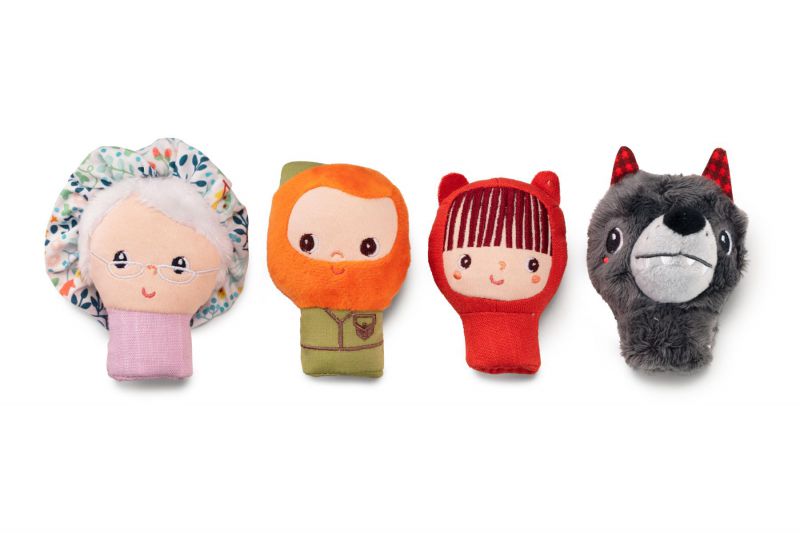 Marionetas de dedo Caperucita Roja Lilliputiens