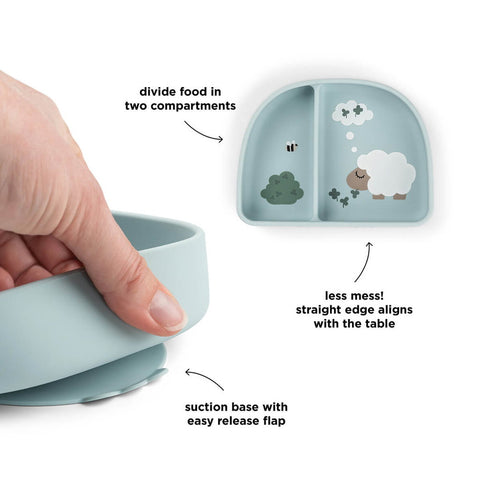 Recipiente Stick & Stay Tiny Farm Blue - imagen 2