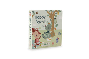 Libro de sonidos y texturas "Happy Forest"