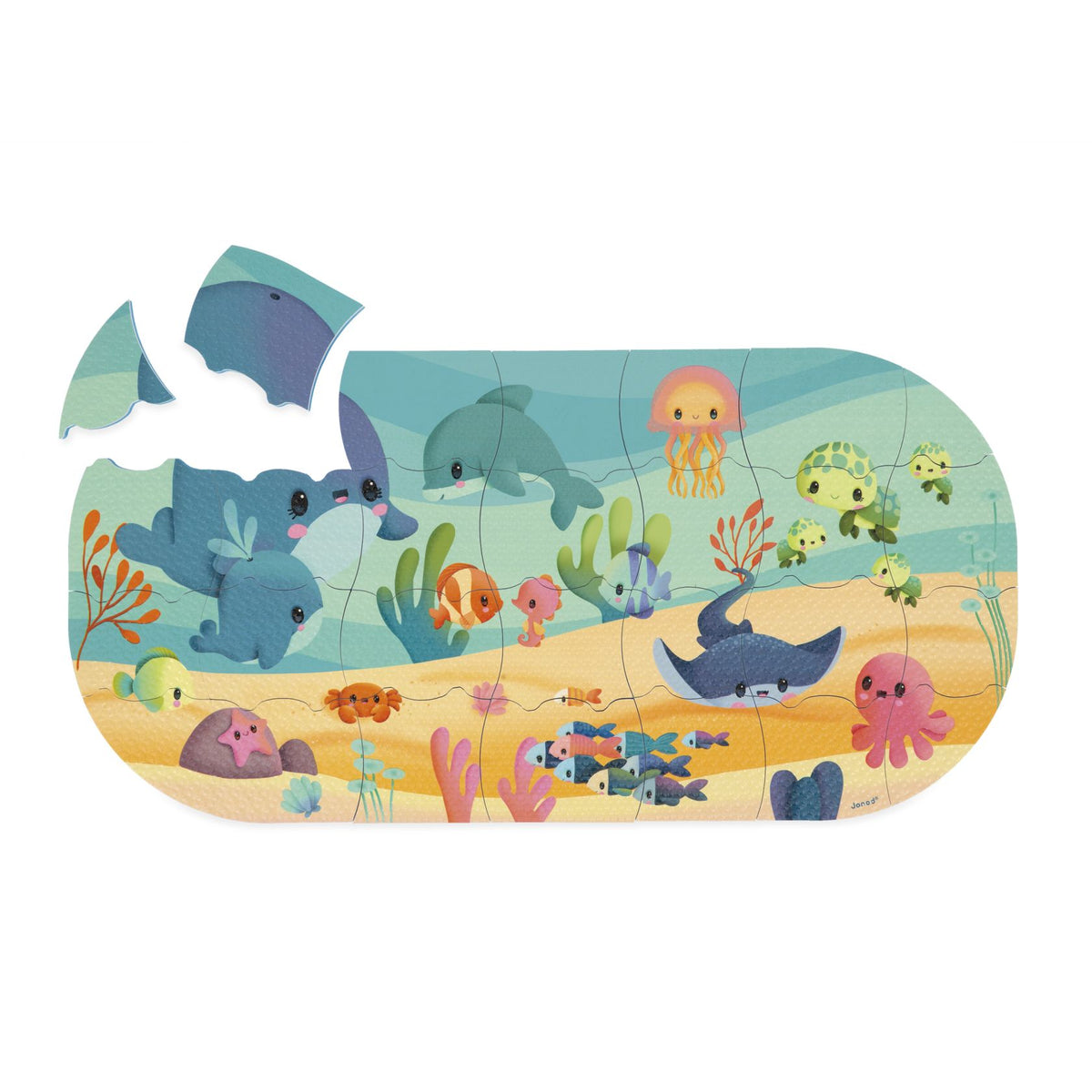 Puzzle de baño en el océano Janod