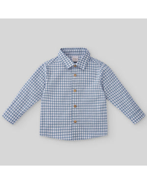 Camisa cuadros niño "Bohemia" Paz Rodríguez"
