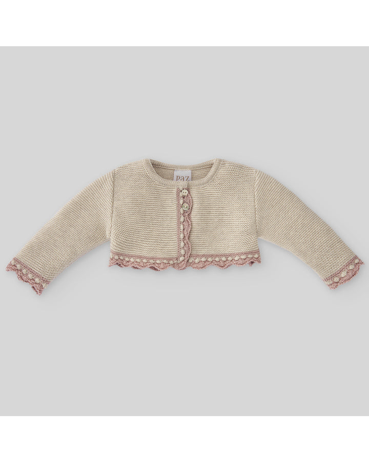 Chaqueta corta niña alg/cash "Ballet"