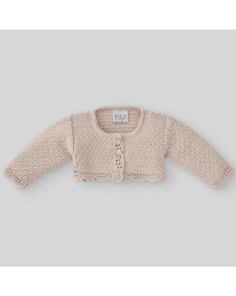 Chaqueta corta niña algodon mercerizado "Opera"