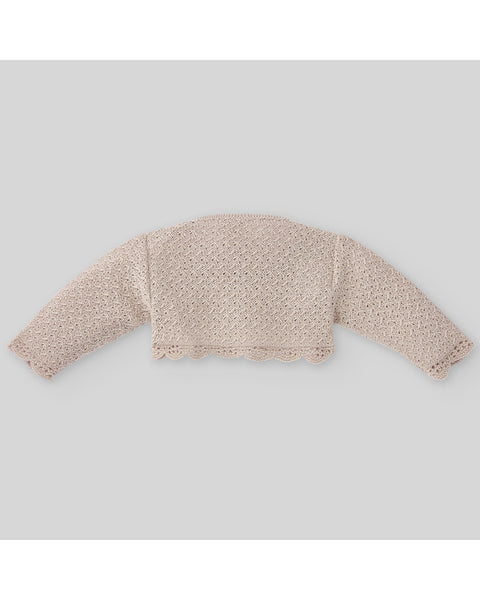 Chaqueta corta niña algodon mercerizado "Opera"