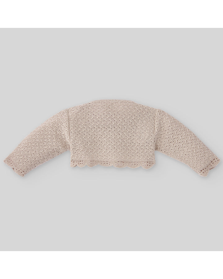 Chaqueta corta niña algodon mercerizado "Opera"