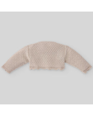 Chaqueta corta niña algodon mercerizado "Opera"