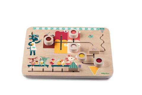 Heladería tablero mix & match Lilliputiens