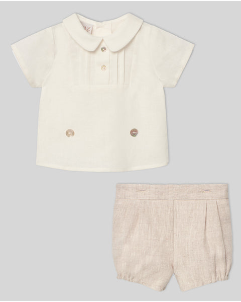 Pack niño blusa + short "Area" Paz Rodríguez