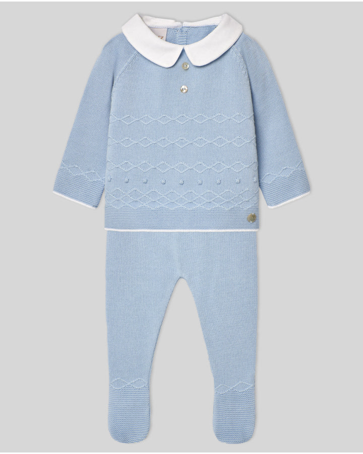 Pack niño Polaina + Jubon "Vento" Paz Rondríguez