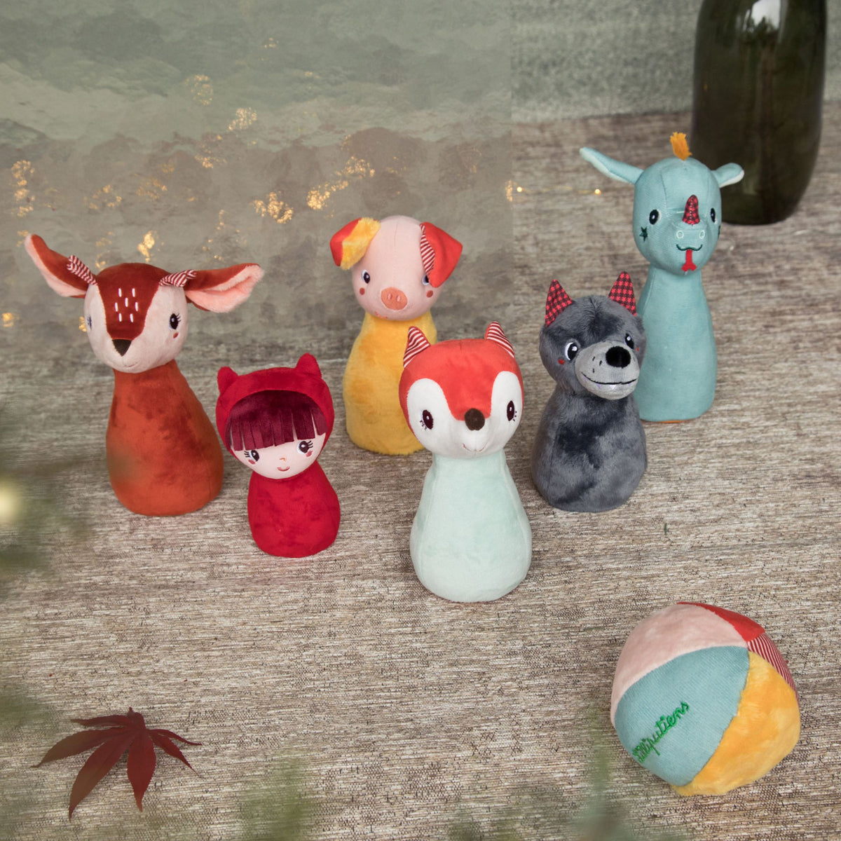 Mi primer juego de bolos del bosque Lilliputiens