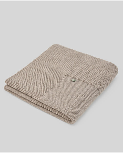 Manta de Algodón y Cashmere Esencial - Paz Rodríguez