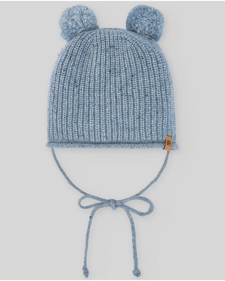 Gorro c/pompón pelo "Nogal" Paz Rodriguez