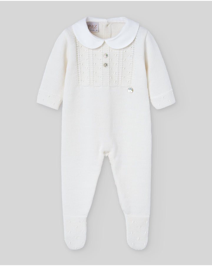 Pelele niño c/pie y c/cuello "Erizos"