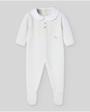 Pelele niño c/pie y c/cuello "Erizos"