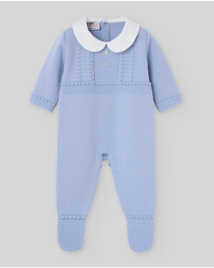 Pelele c/pie y c/cuello "PAZ OI 25-26"