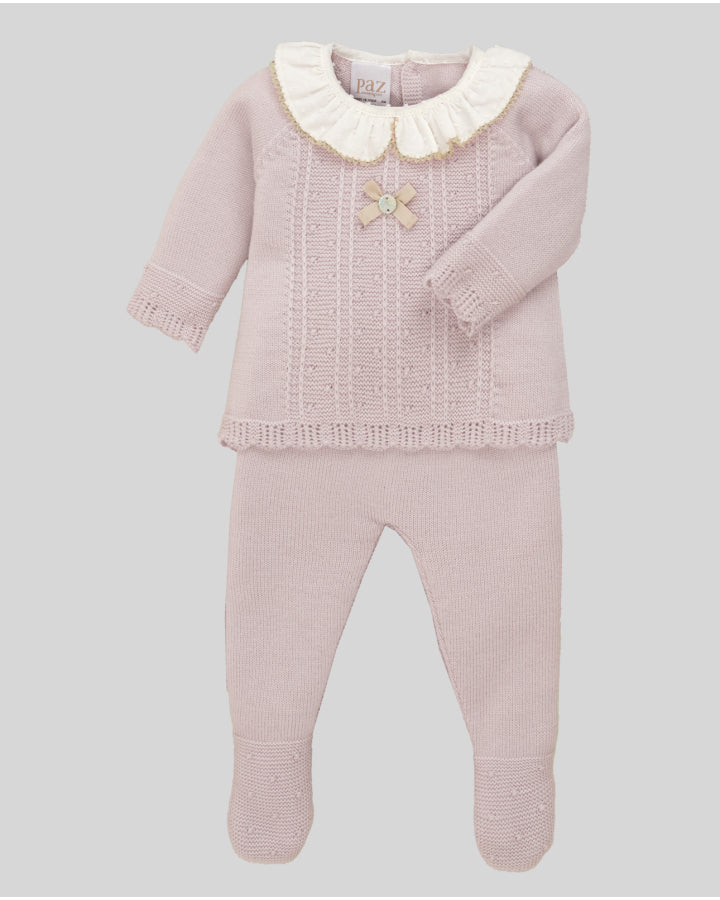 Conjunto (niña) jubón + polaina Erizos