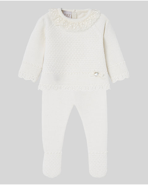 Conjunto (niña) jubón + polaina "PAZ OI 25-26"