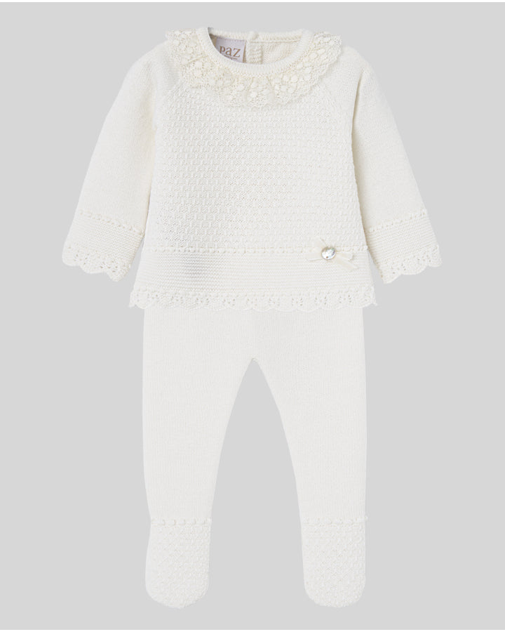 Conjunto (niña) jubón + polaina "PAZ OI 25-26"