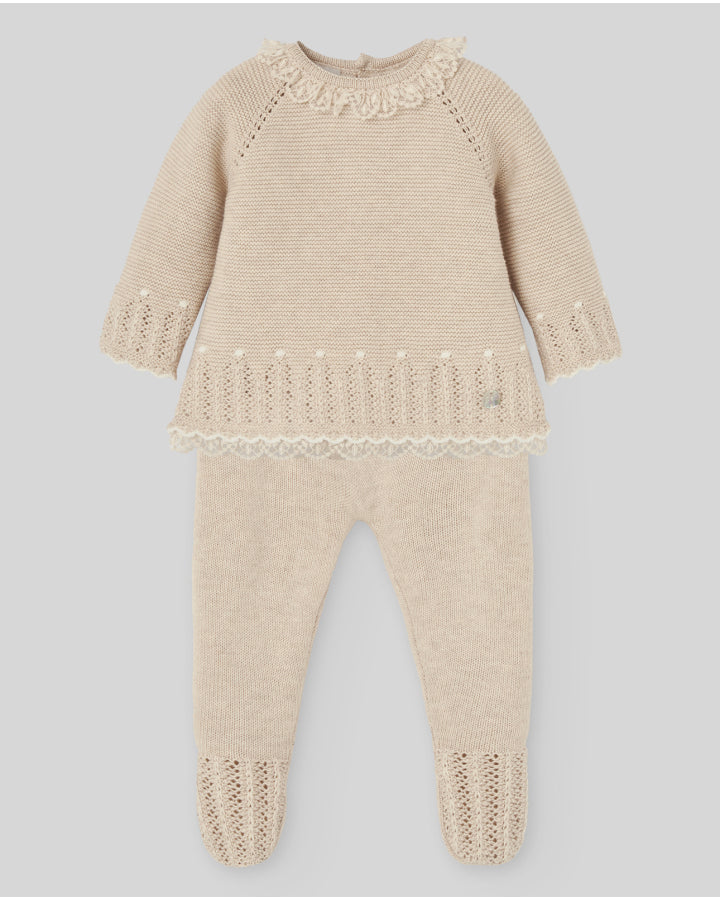 Conjunto (niña) jubón + polaina "ALEGRIA"