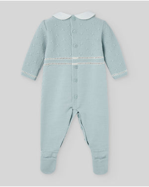 Pelele niño c/pie y c/cuello "Semilla"