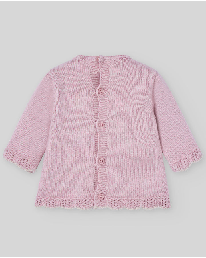 Conjunto (niña) jubón + polaina "PASCUA"