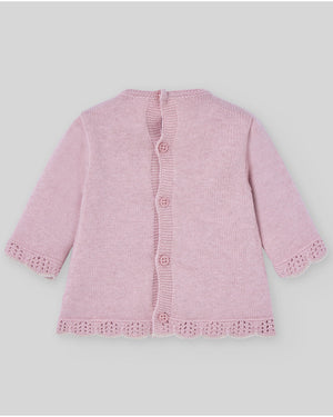 Conjunto (niña) jubón + polaina "PASCUA"