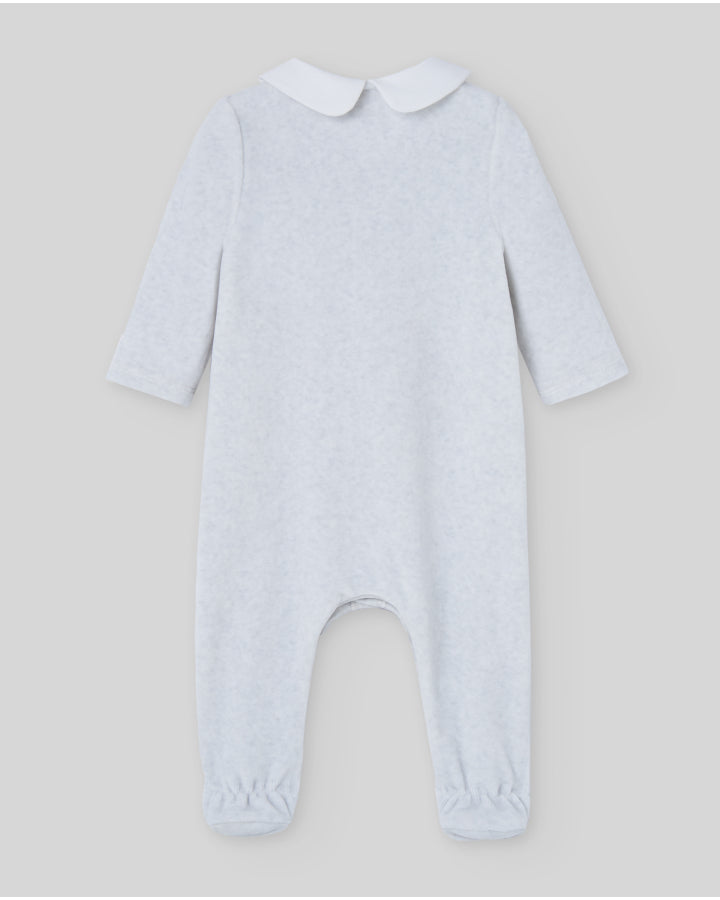 Pelele tundonsado c/puntilla niño "TERNURA OI 25-26"