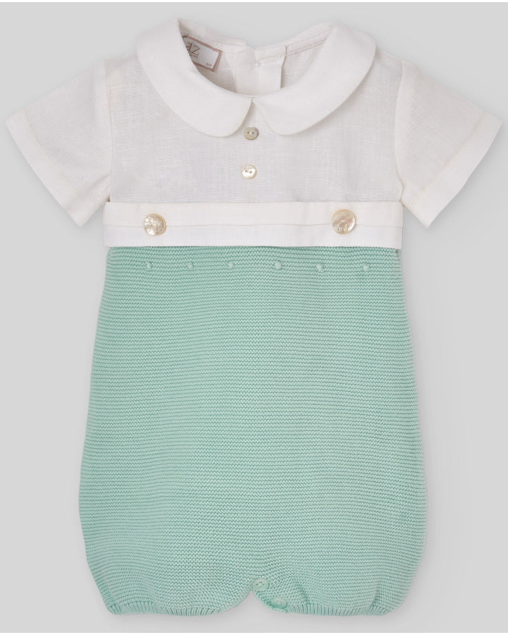 Pelele tela/punto "CAUCE"