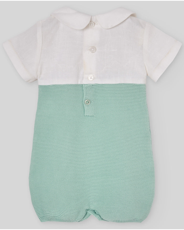 Pelele tela/punto "CAUCE"