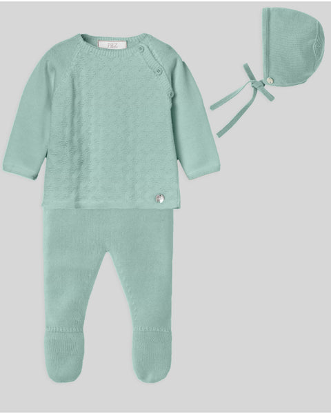 Conjunto Jubon + Polaina Verde "REGALO V26"