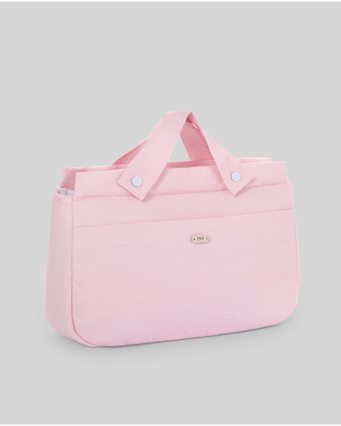 Bolso panera "CELOSIA" pique Paz Rodríguez